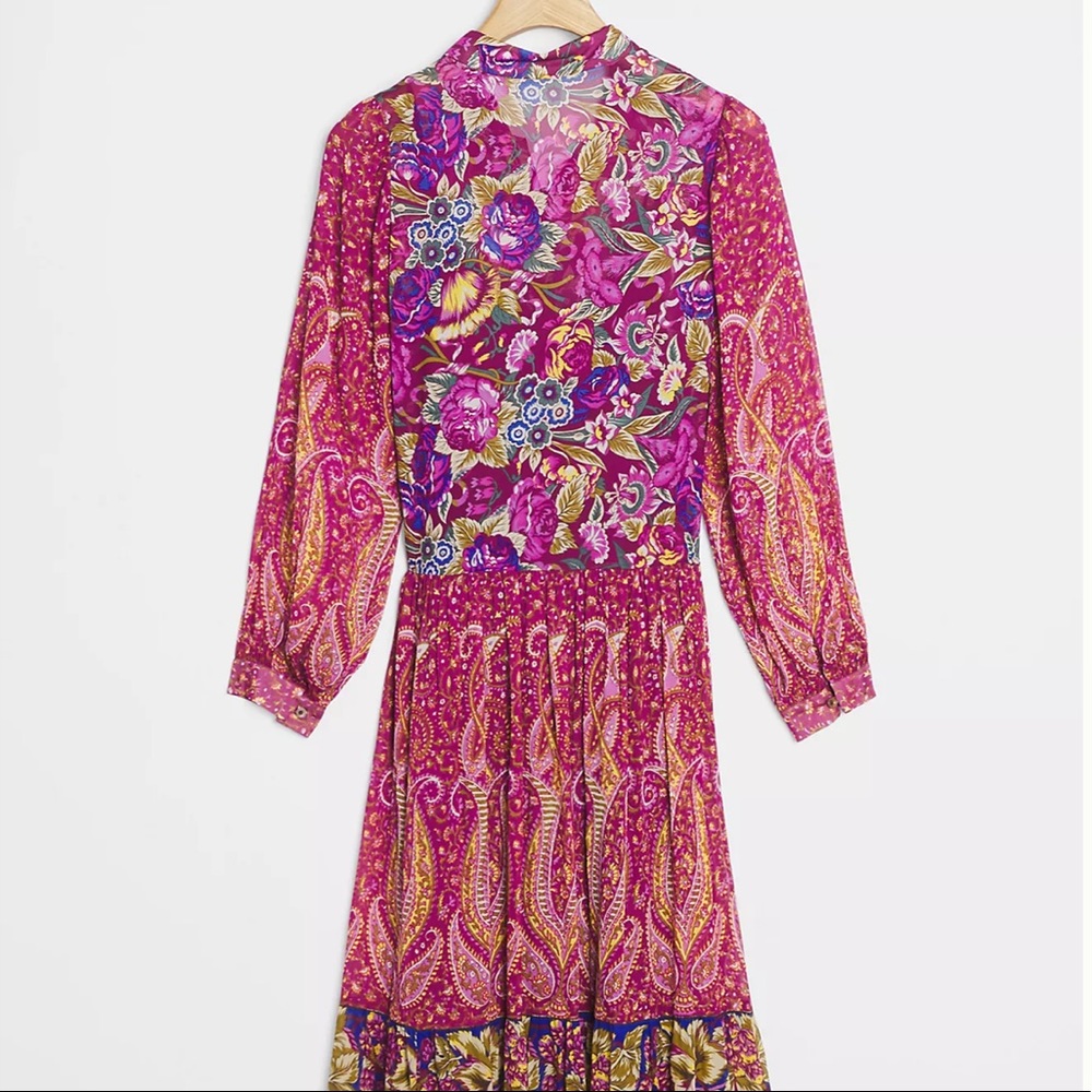 Anthropologie | NIKOLE MAXI SHIRTDRESS | Size XS - Picture 5 of 7